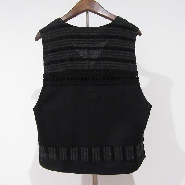 anc アルバロッサ ALBA ROSSA インポートロッサ ベスト・ジレ 42 黒