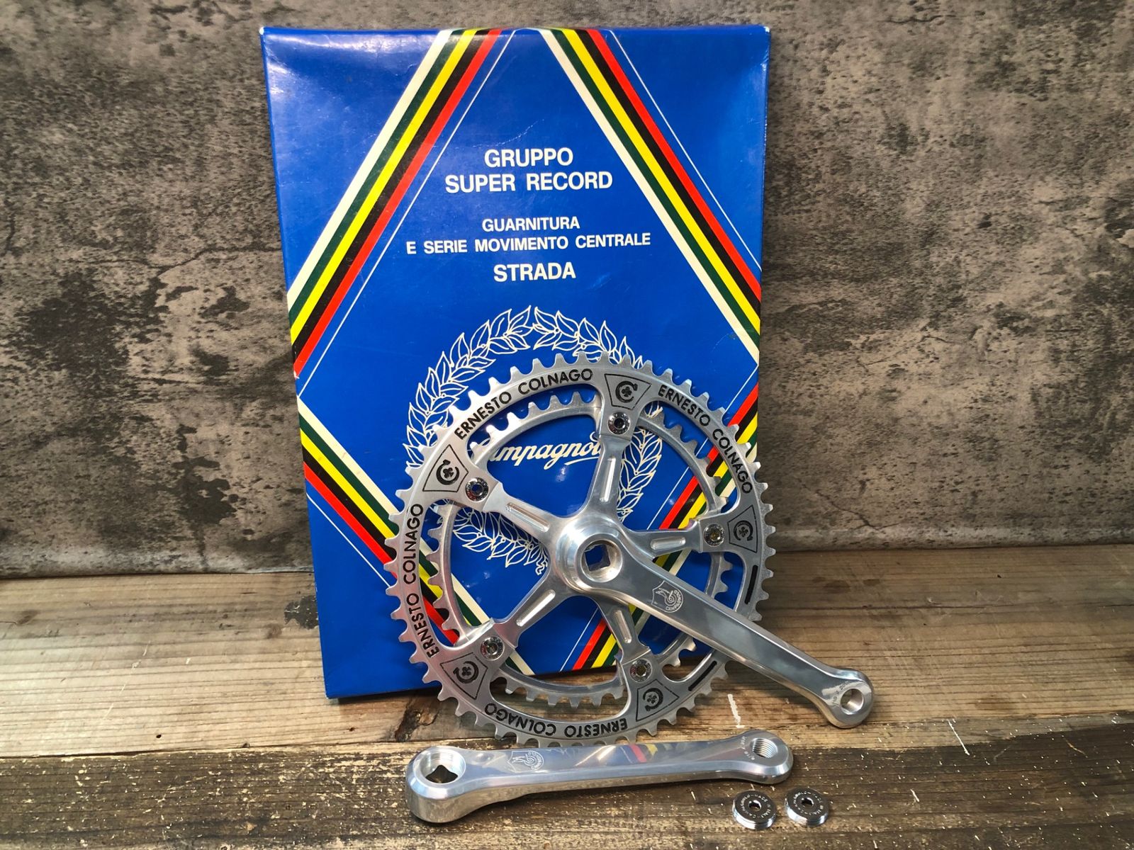 IO824 カンパニョーロ CAMPAGNOLO SUPER RECORD STRADA COLNAGO 刻印
