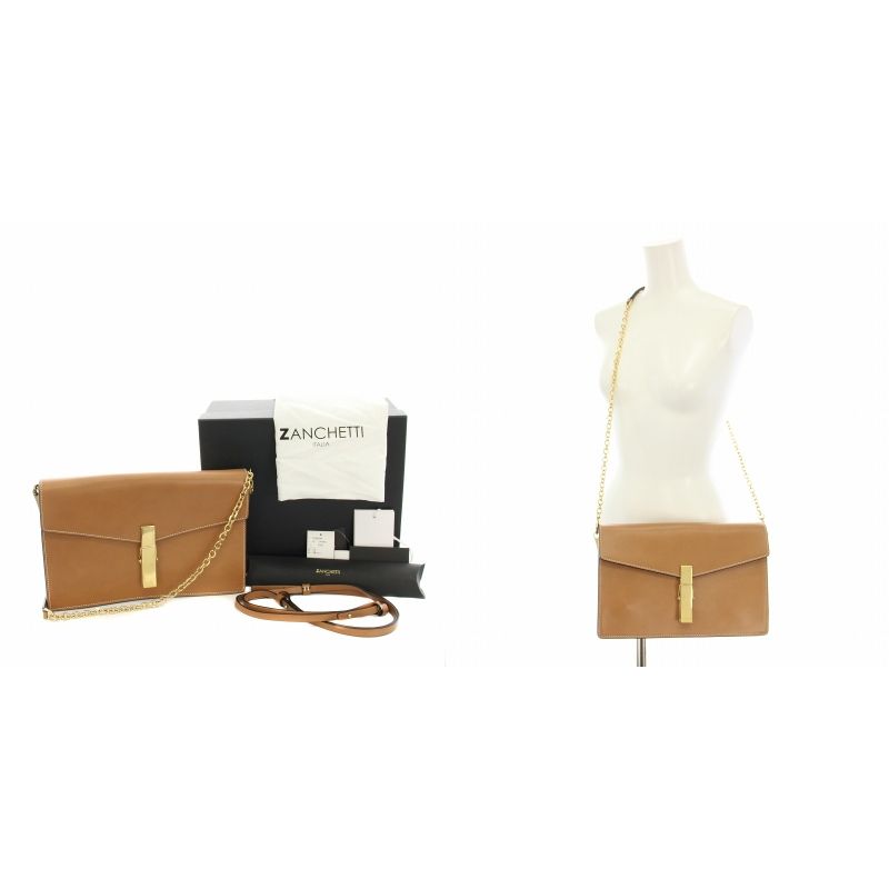 ⭐️極美品⭐️ ZANCHETTI CLIP 24 テープストラップショルダーバッグ ザンチェッティ ZANCHETTI アパルトモン L'Appartement クリップ