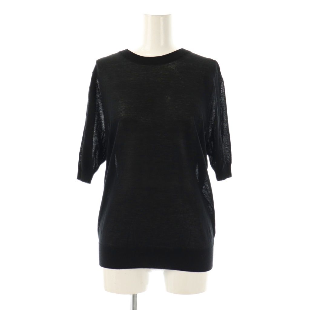 エブリデイアイライク ハーフスリーブ プルオーバー ニット カットソー