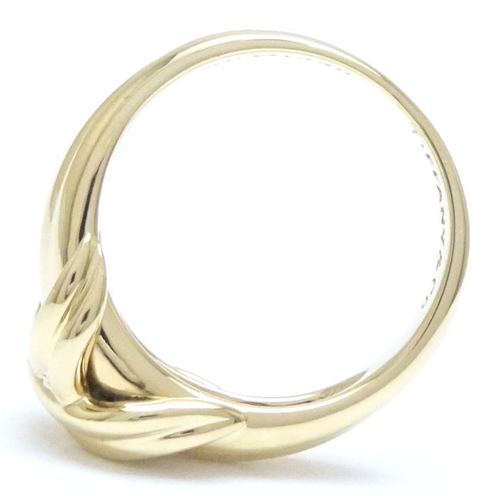 TIFFANY&Co. ティファニー シグネチャー リング 指輪 11号 K18YG