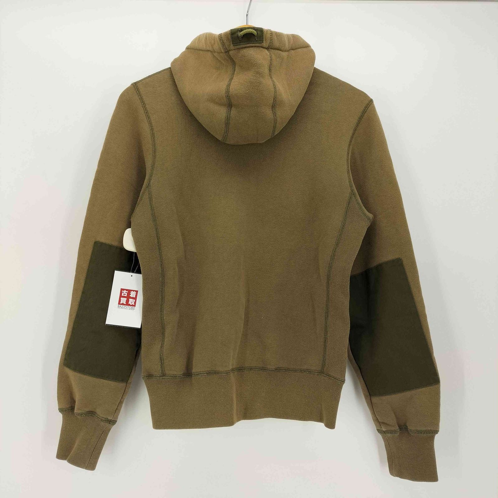 ナイジェルケーボン フルジップパーカー エルボーパッチ ナイジェル