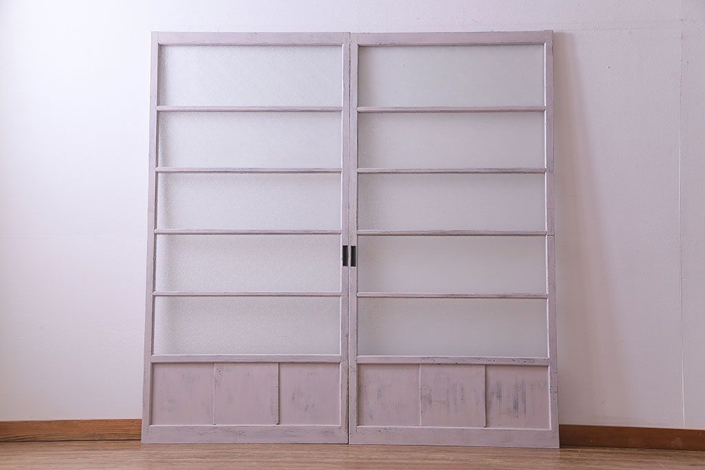 アンティーク建具 ペイント