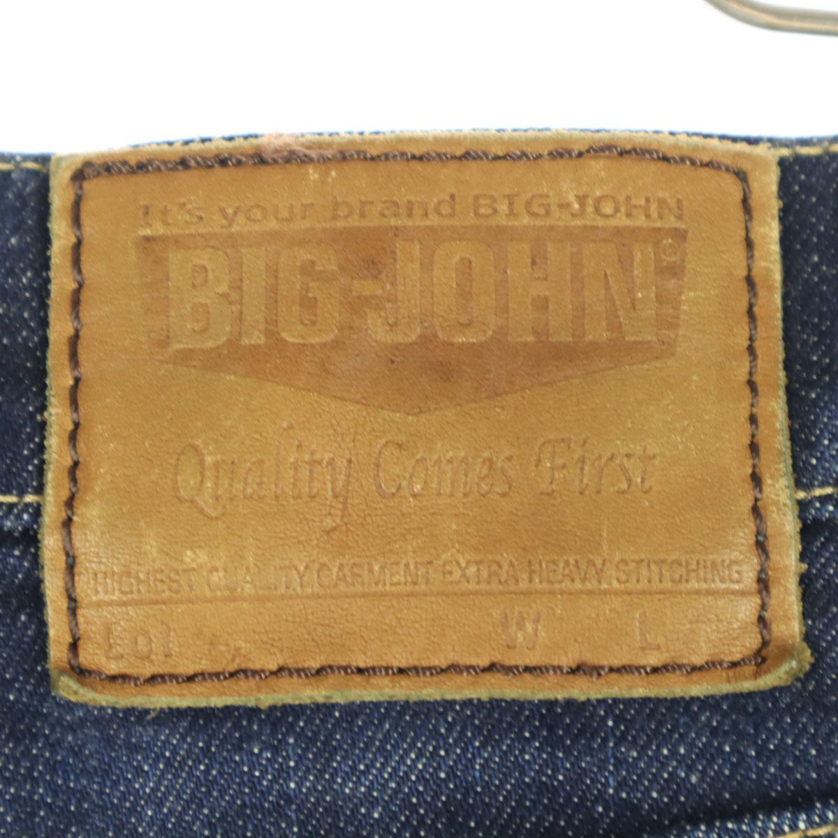 パンツ Big John w32 BIG JOHN ビックジョン デニムパンツ w32 ブルー メンズ 古着