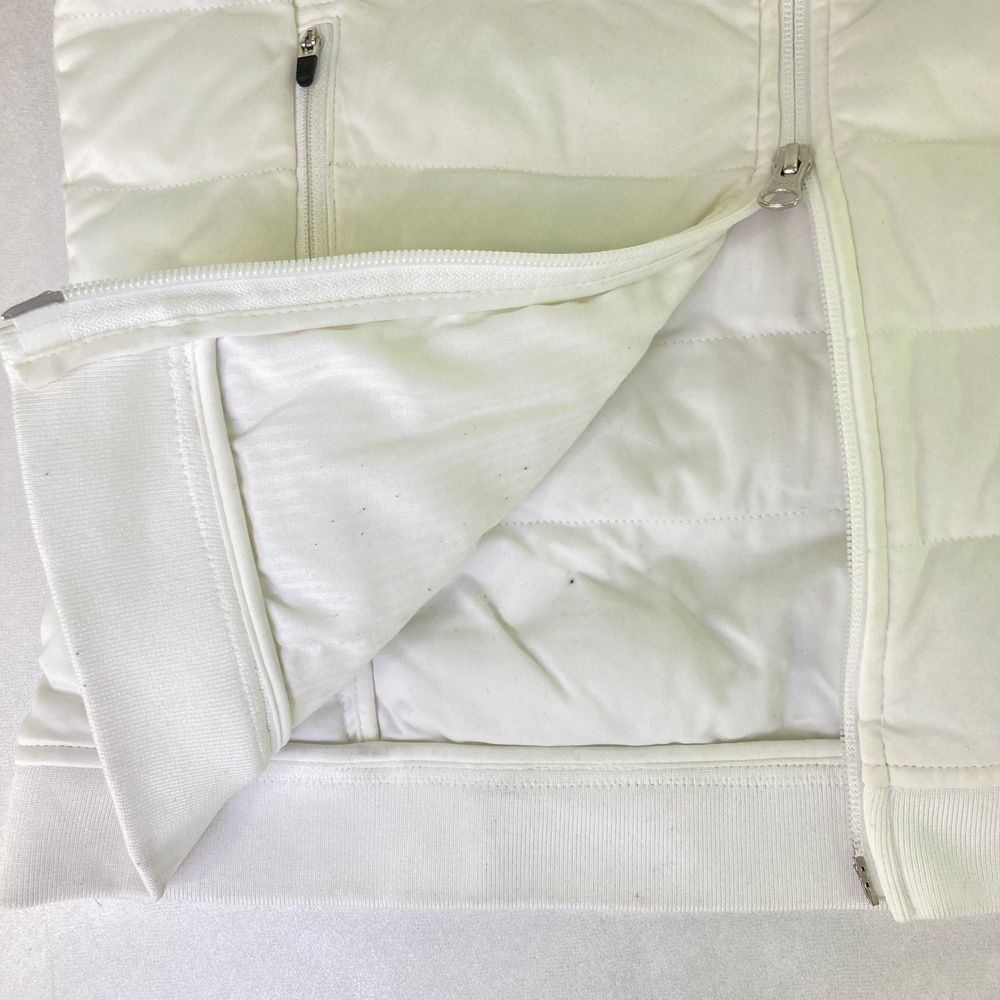 PING レディース ゴルフジャケット L ホワイト サイズ：L PING ピン 2022年 中綿ジャケット ネックボア ホワイト系