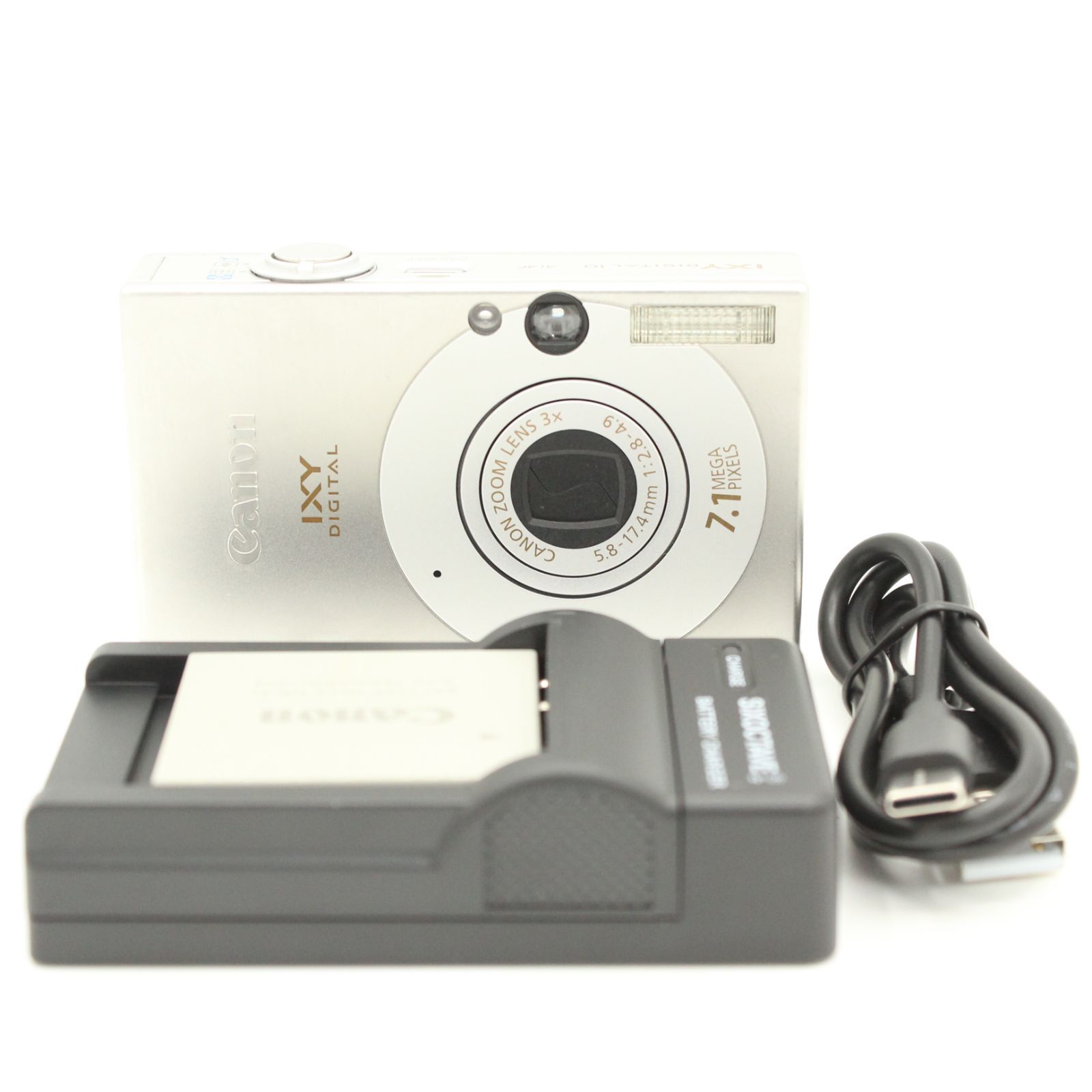 ≪極上品≫ Canon デジタルカメラ IXY 工場 DIGITAL 10 5.8-17.4mm 1:2.8-