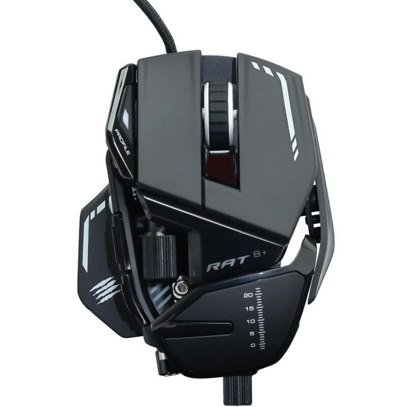 メーカー正規品 新品 Mad Catz マッドキャッツ Optical Gaming Mouse ゲーミングマウス R.A.T.8プラス
