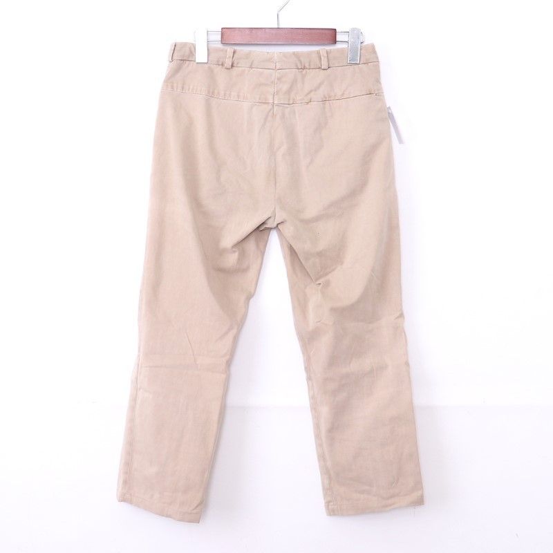 Maison Margiela 10AW センタープリーツコットンチノパンツ 44