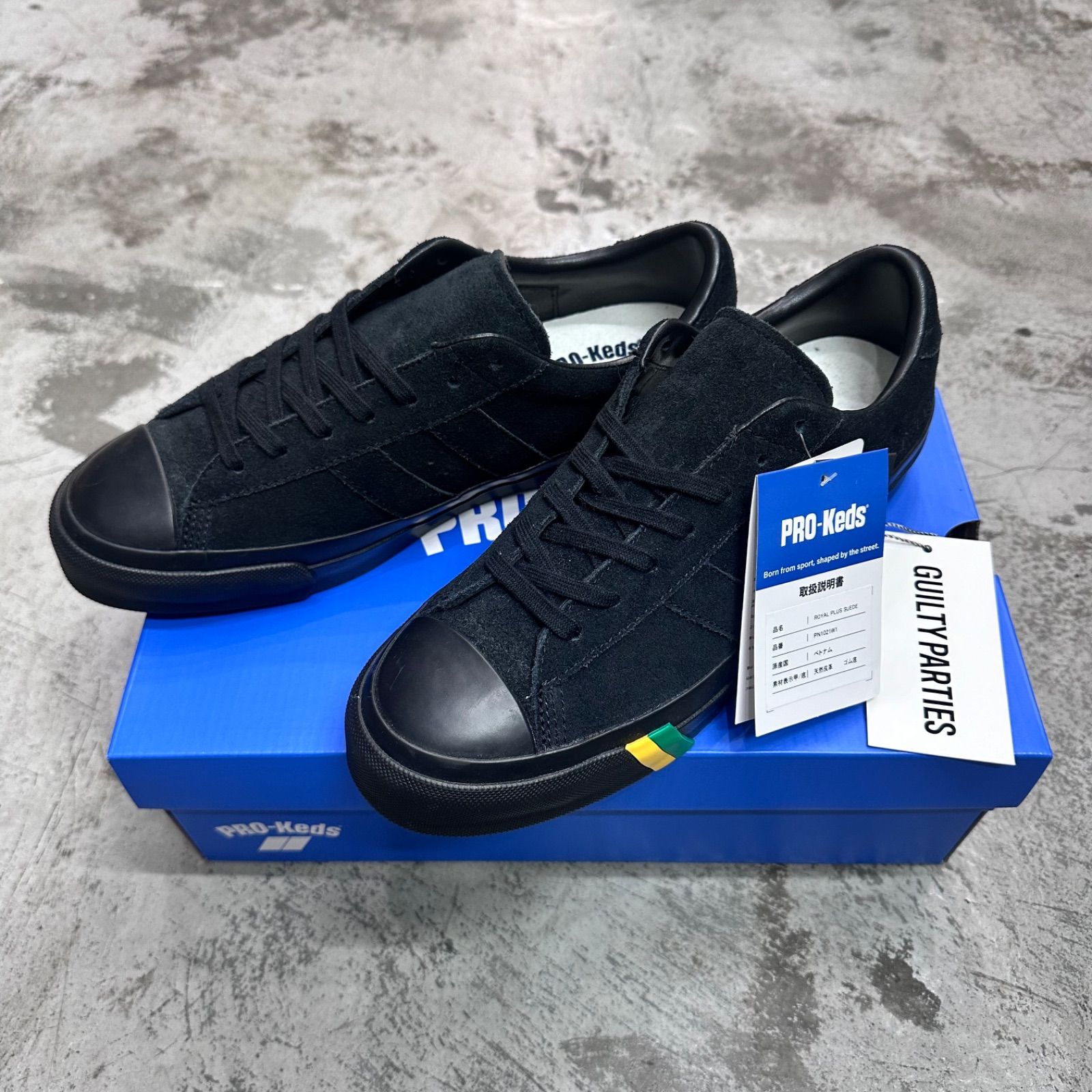 【新品・未使用】WACKO MARIA PROKed's コラボスニーカー スニダンで購入可】PRO KEDS × WACKO MARIA ROYAL PLUS 2COLORS