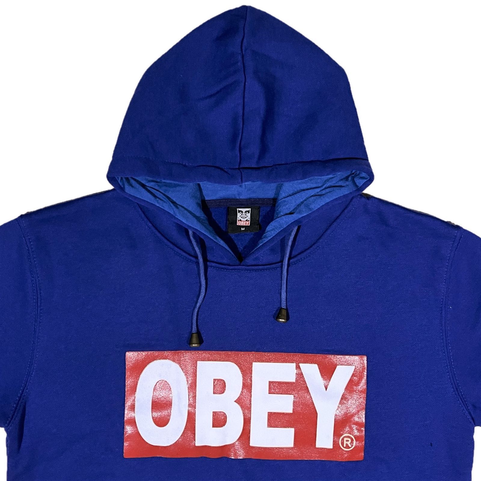 OBEY ロゴパーカー