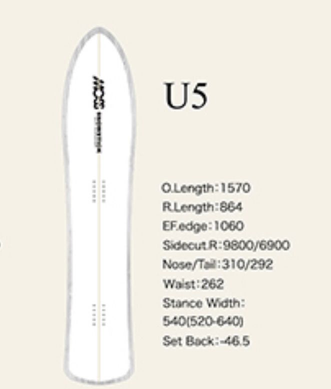 大流行中！ 新品、未使用 21-22 MOSS U5 モス スノースティック