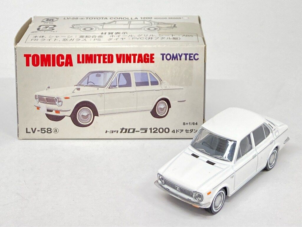 トミーテック TOMICA LIMITED VINTAGE トヨタ カローラ 1200 4
