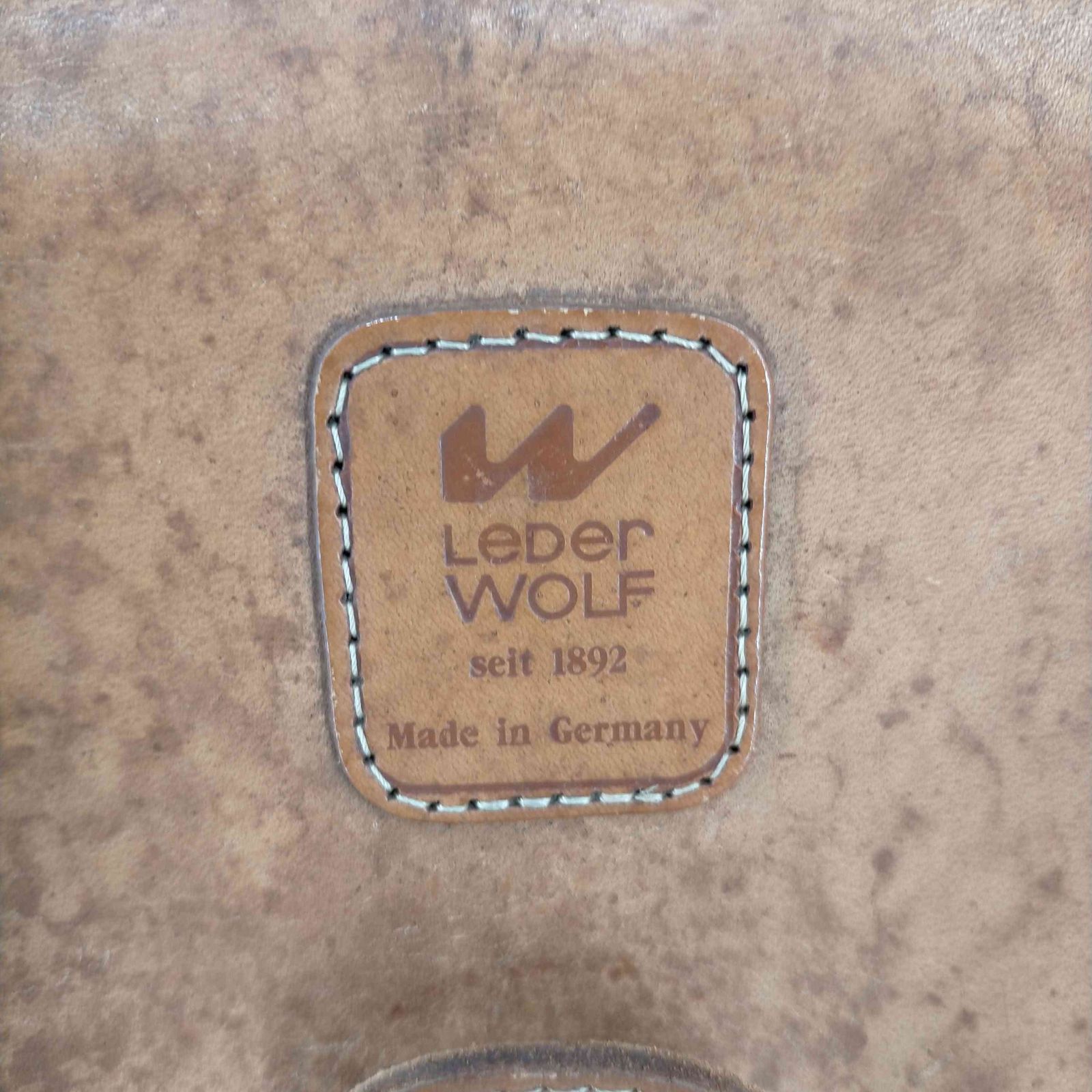 レダーウォルフ Leder Wolf ドイツ製 レザー ヌメ革 ショルダー