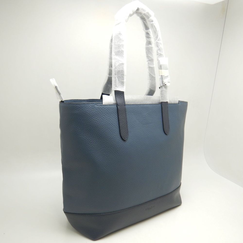 新品 コーチ COACH トートバッグ ハミルトン C6874 牛革 訳あり 新品同様 送料無料 コーチ メンズ COACH カラーブロック レザー