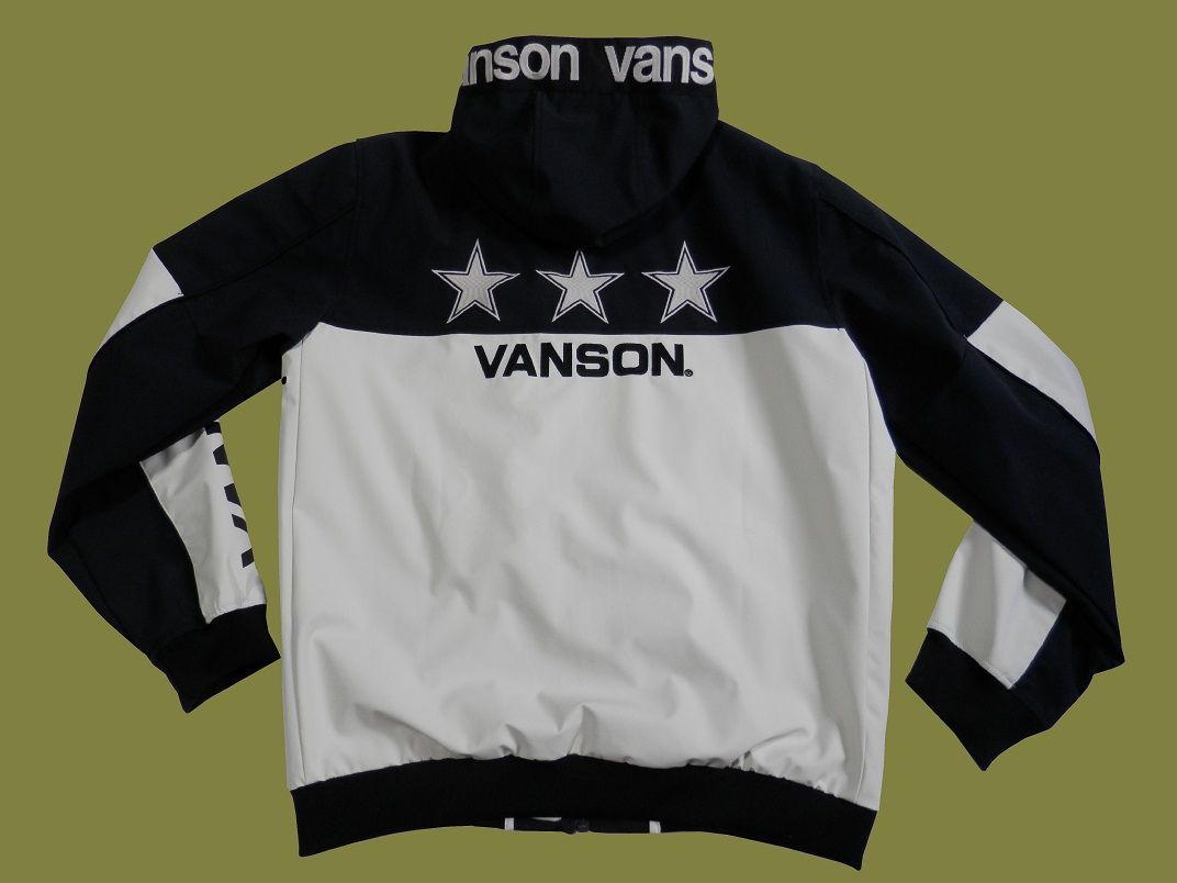 バンソン／vanson／Mサイズ／三層ストレッチパーカー／nvsz-2111／新品