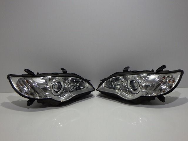 比較的 コーティング加工済 BP BL レガシィ 後期 ヘッドライト左右 HID 100-20952 4H バラスト付 250513035