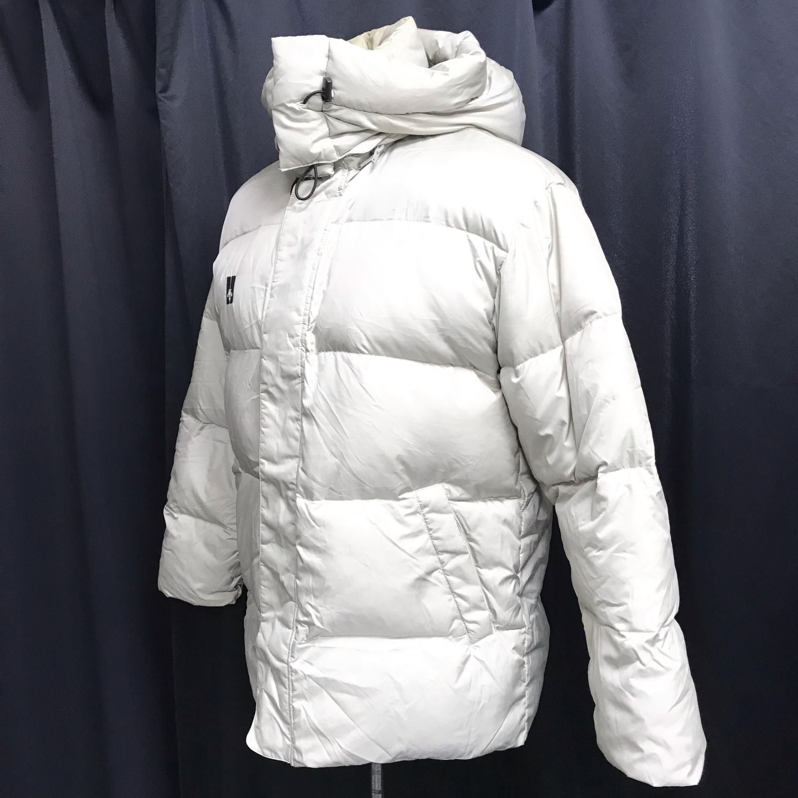 Descente【デサント】 ダウンジャケット【メンズM/アイボリー/ダウン90 