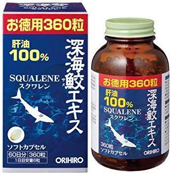 4個オリヒロ深海鮫エキスカプセル徳用（360粒）×4個 (4571157251707-4