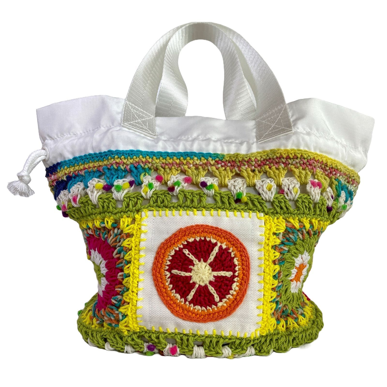 ＊じゅんじゅん様＊ハンドメイド　巾着トート　グラニーバッグ ハンドメイド グラニーバッグ バルーンバッグ トートバッグ