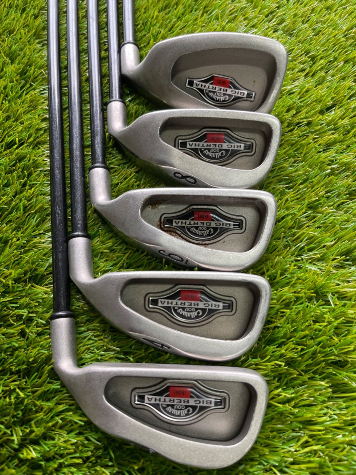 callway ビックバーサ アイアン5本セット 超メルカリ市価格 キャロウェイ BIG BERTHA IRONS アイアン 5本セット 右 - メルカリ