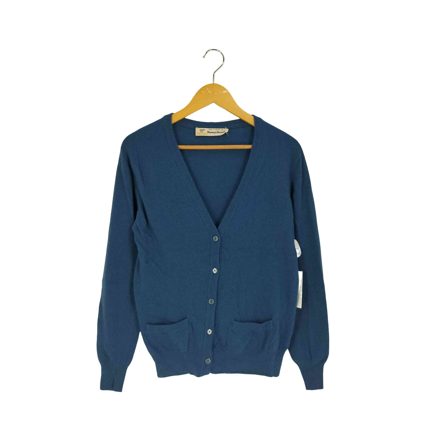 60-70s スコットランド製 Braemar カシミア カーディガン 60-70s