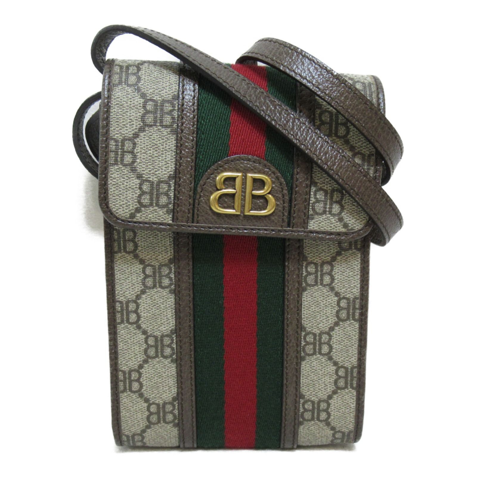 バレンシアガ ×GUCCI スマートフォンバッグ ショルダーバッグ - メルカリ