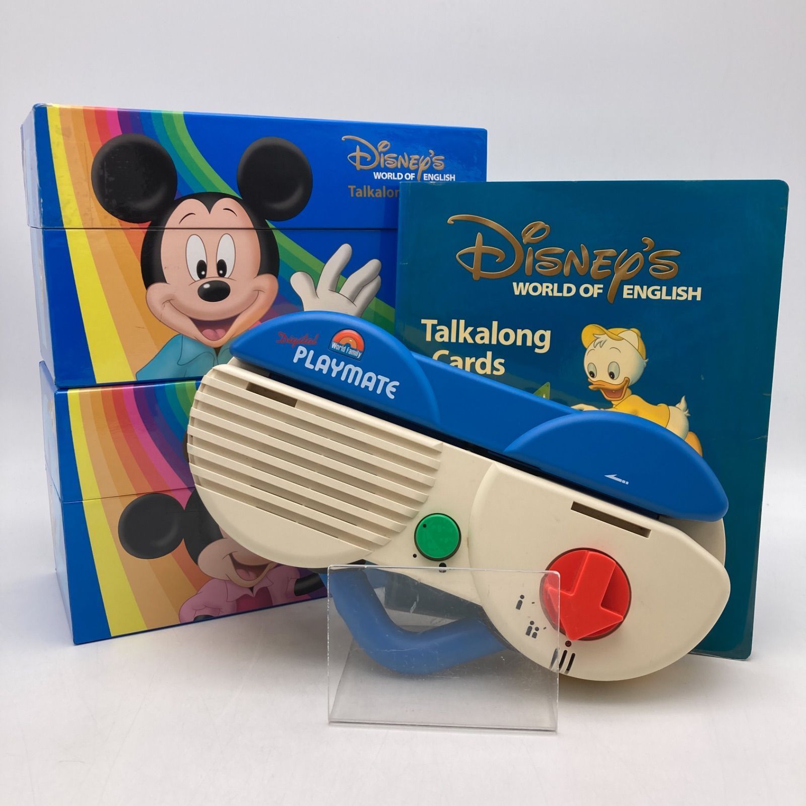 2008年購入 トークアロングセット 両面デジタル ディズニー英語システム DWE Disney ワールドファミリー 中古 607004 - メルカリ