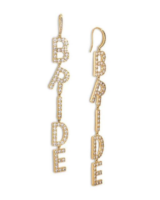【送料無料】 ナディール レディース ピアス・イヤリング アクセサリー Nadri Bride Crystal Linear Earrings Gold