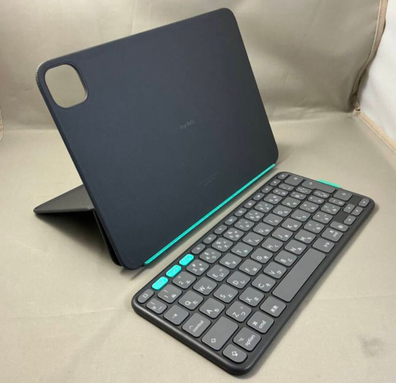 ♥ logicool Flip Folio iPad対応キーボードケース iK1185GRA グラファイト