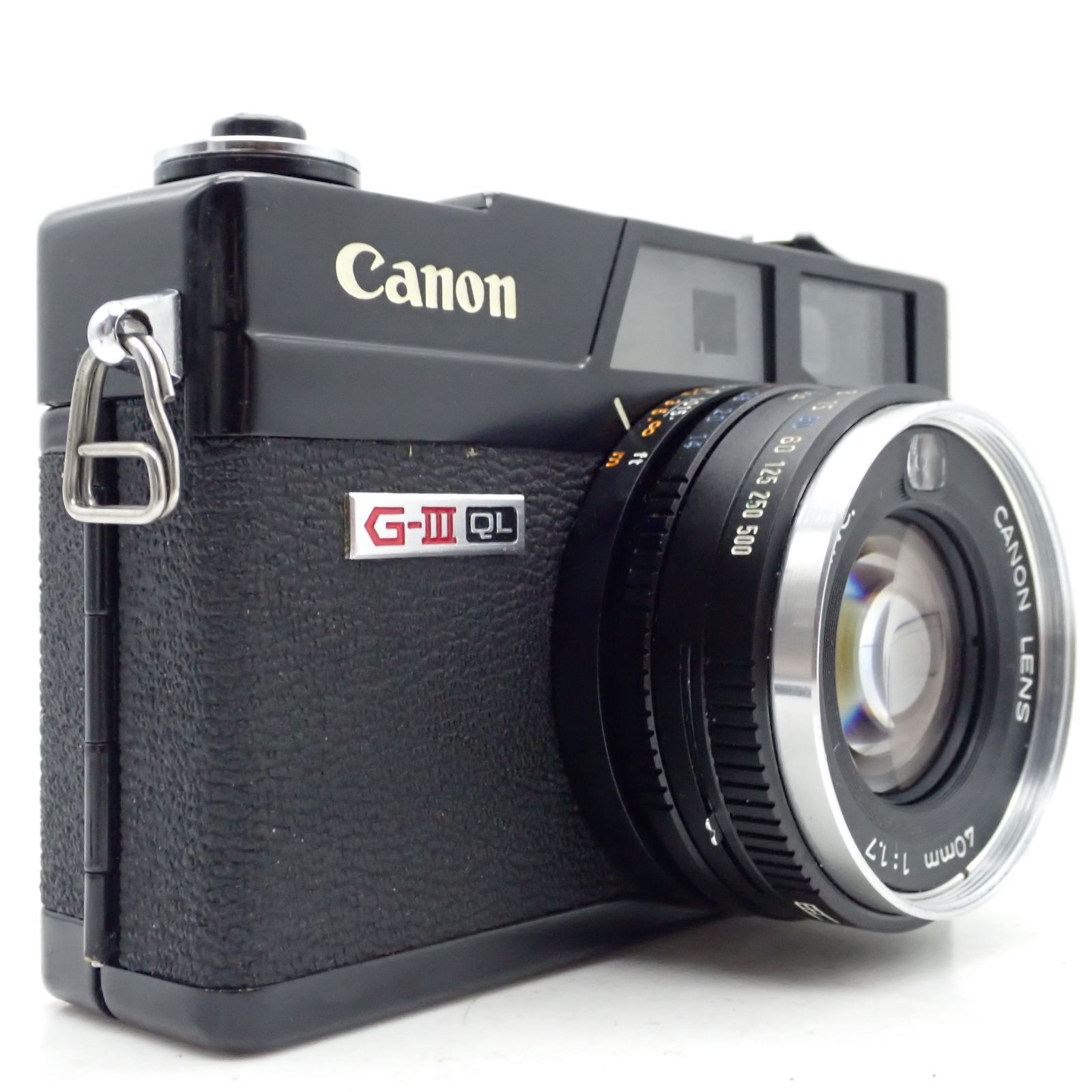 美品 Canon Canonet QL17 G-Ⅲ G3 ブラックペイント 40mm f1.7
