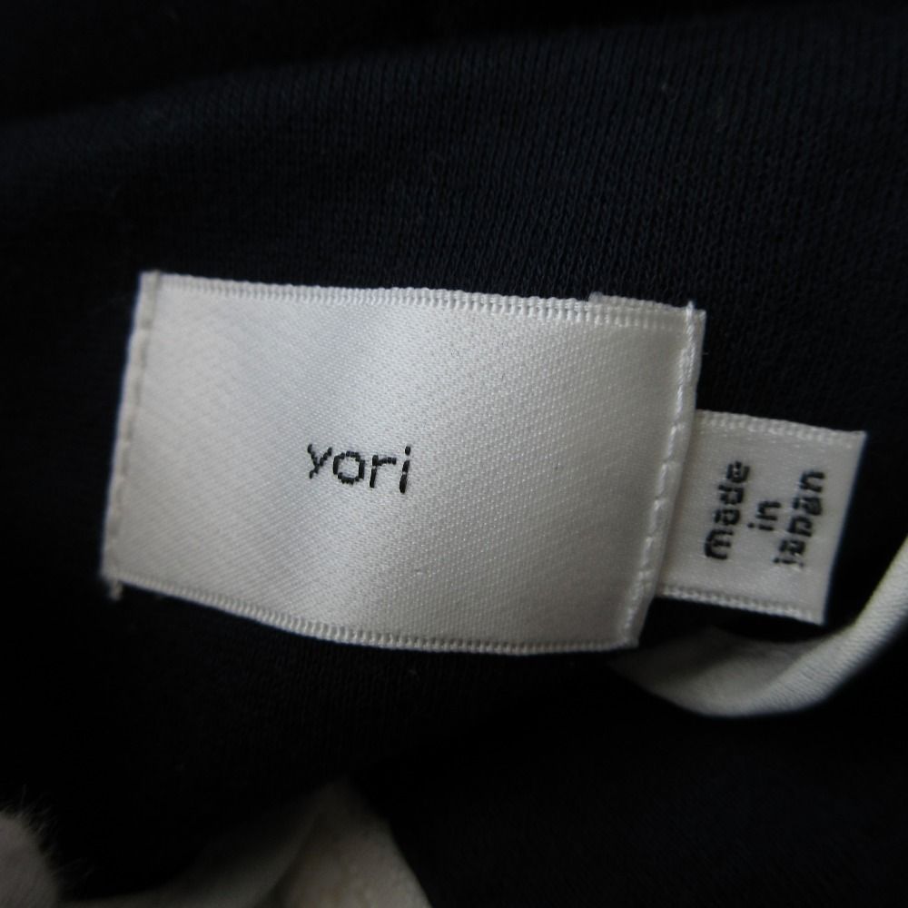 美品 yori ヨリ タックフレアジップパーカー サイズF グレー レディース 古着 中古 USED 美品 yori ヨリ タックフレアジップパーカー サイズF グレー