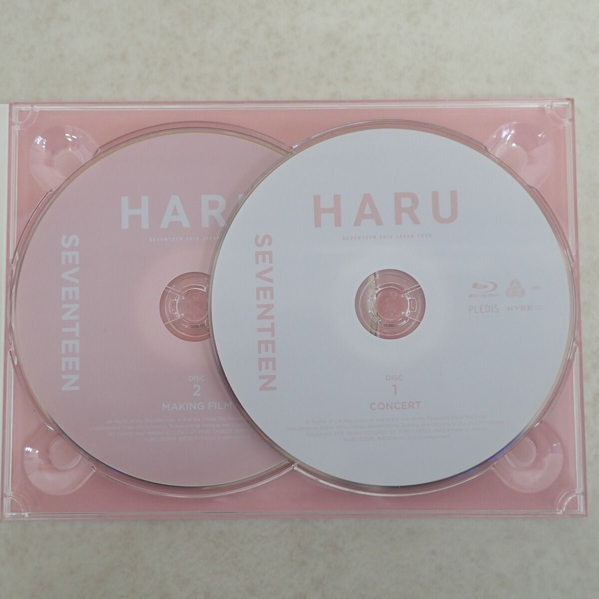 SEVENTEEN HARU ＋SVT BluRay 2つセット SEVENTEEN Blu-ray HARU 2019 JAPAN TOUR 2枚組 ブックレット付