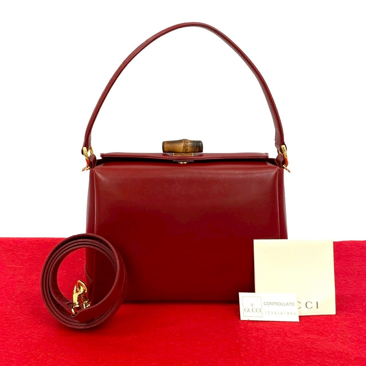 極美品 GUCCI グッチ レザー 本革 バンブー ビジネスバッグ トートバッグ 極美品 GUCCI グッチ レザー 本革 バンブー ビジネスバッグ
