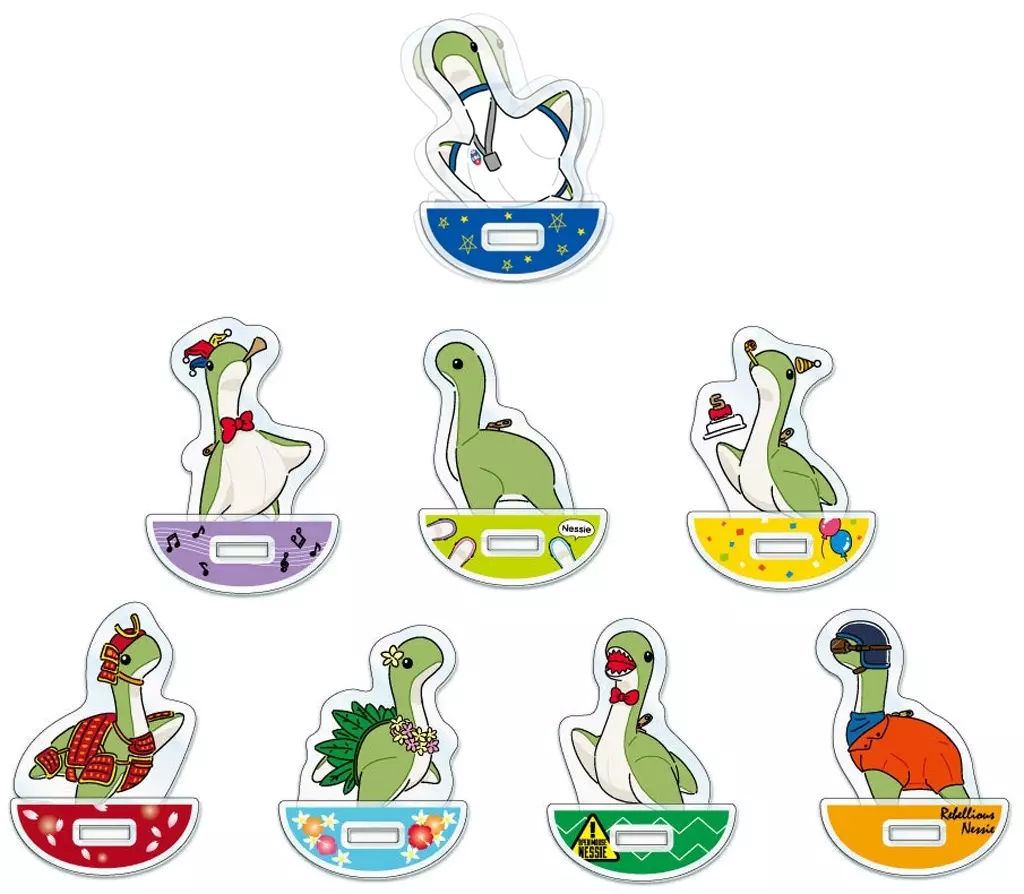 アクリルスタンド アクリルパネル 全8種セット Apex Legends トレーディングゆらゆらアクリルスタンド ネッシー