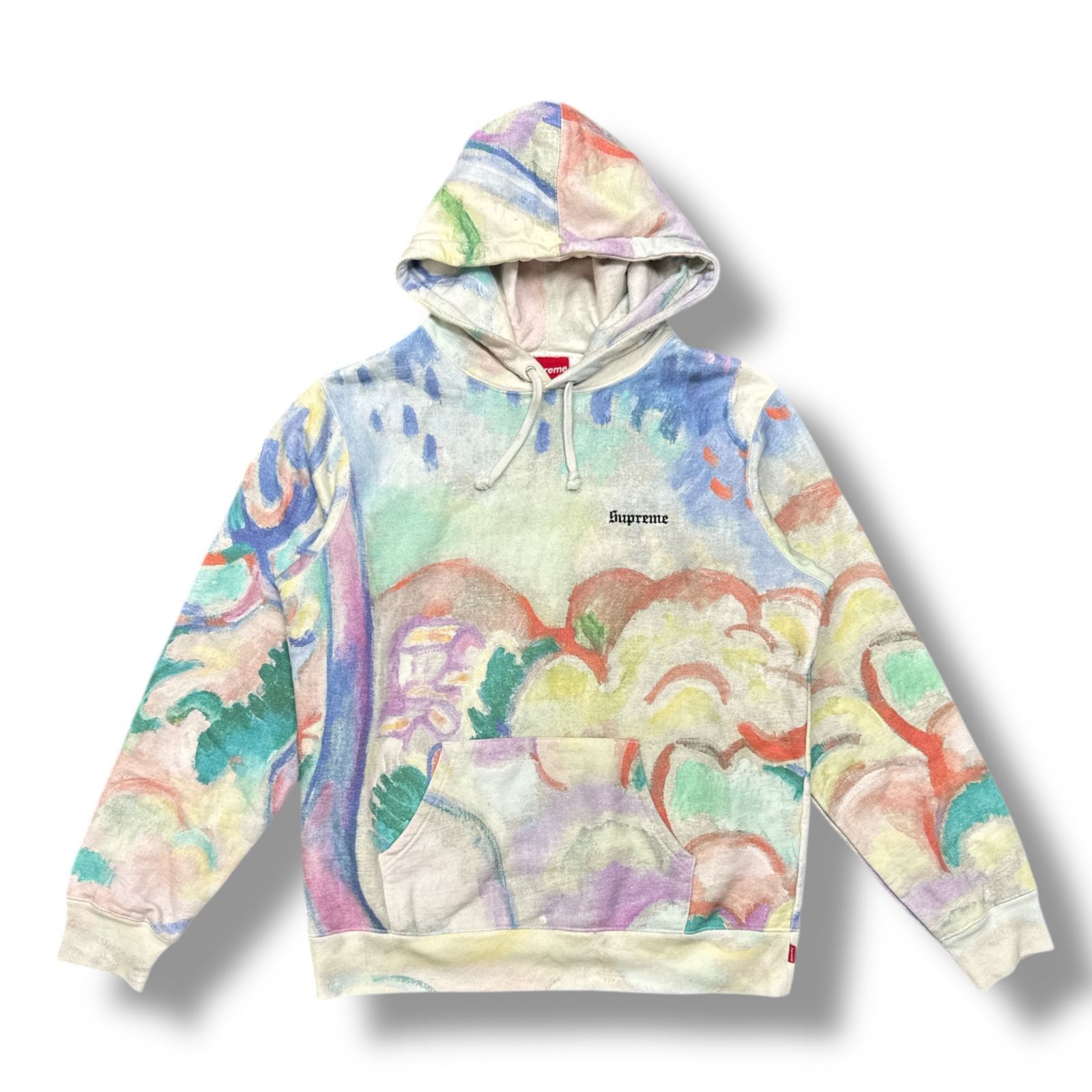 国内正規 Supreme 18SS Landscape Hooded Sweatshirt ランドスケープ 