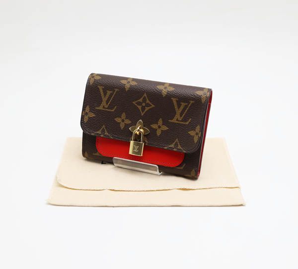 ルイヴィトン【LOUIS VUITTON】M62567 ポルトフォイユ フラワー財布 - 財布