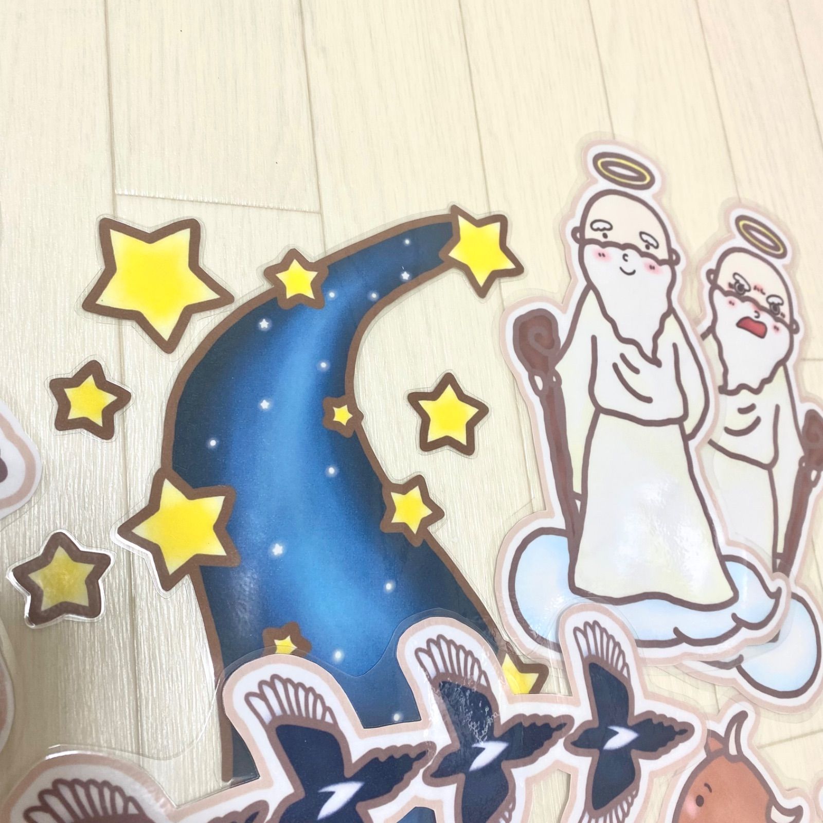 【確認用】保育教材 マグネットシアター(七夕のおはなし) たなばた マグネットシアター 保育 保育教材 7月 壁面 七夕 夏