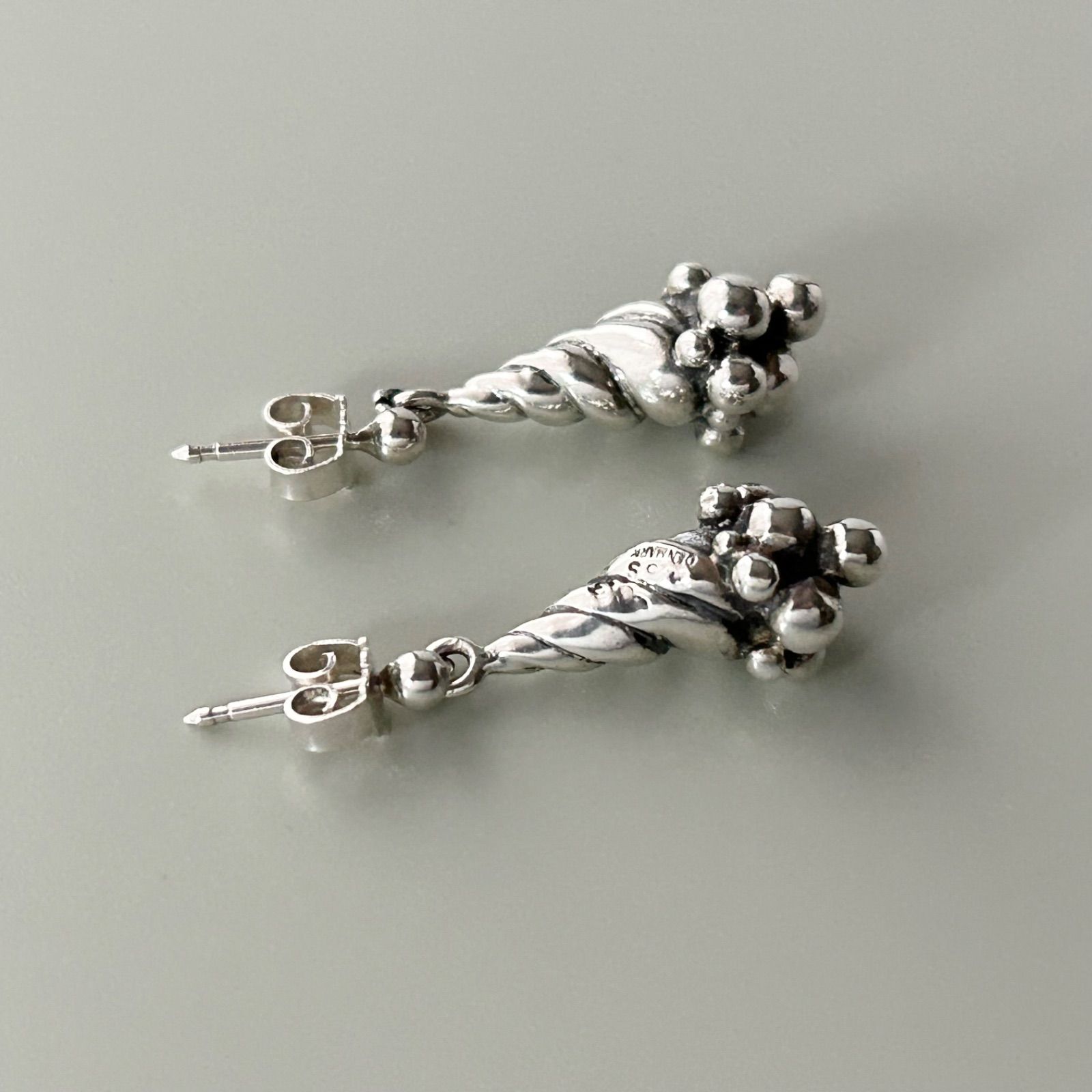 ジョージジェンセン 激レア ピアス 363 ヴィンテージ AG925 - メルカリ 