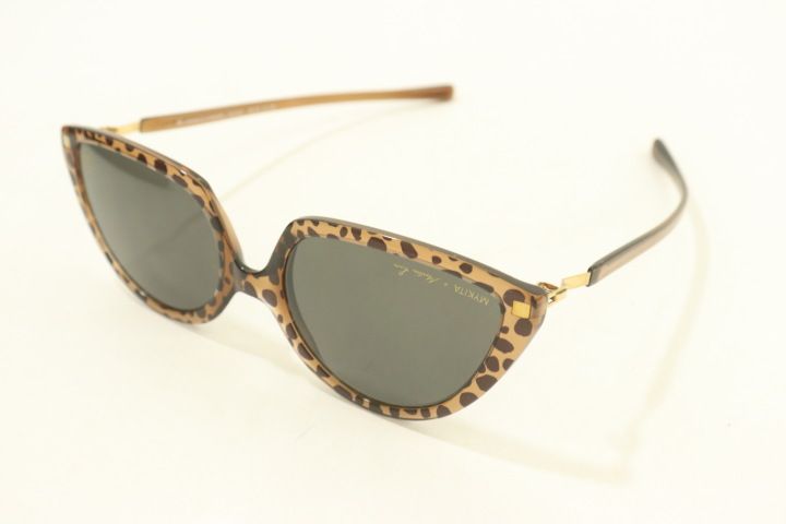 MYKITA x MARTINE ROSE メンズサングラス -- SOS サングラス MYKITA x MARTINE ROSE -- 茶 ブラウン