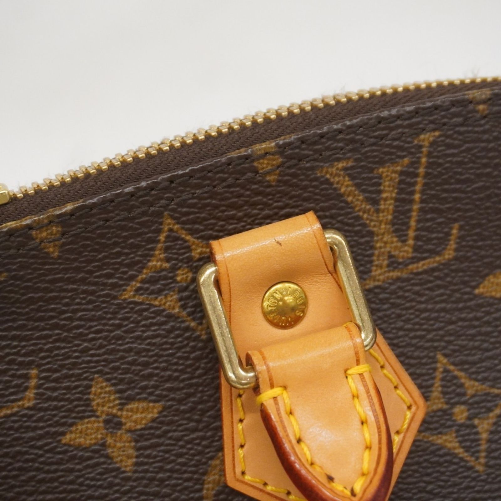 ルイヴィトン モノグラム アルマ バッグ ブラウン系 FL0091 LOUIS VUITTON ハンドバッグ モノグラム アルマ 旧型 ブラウン