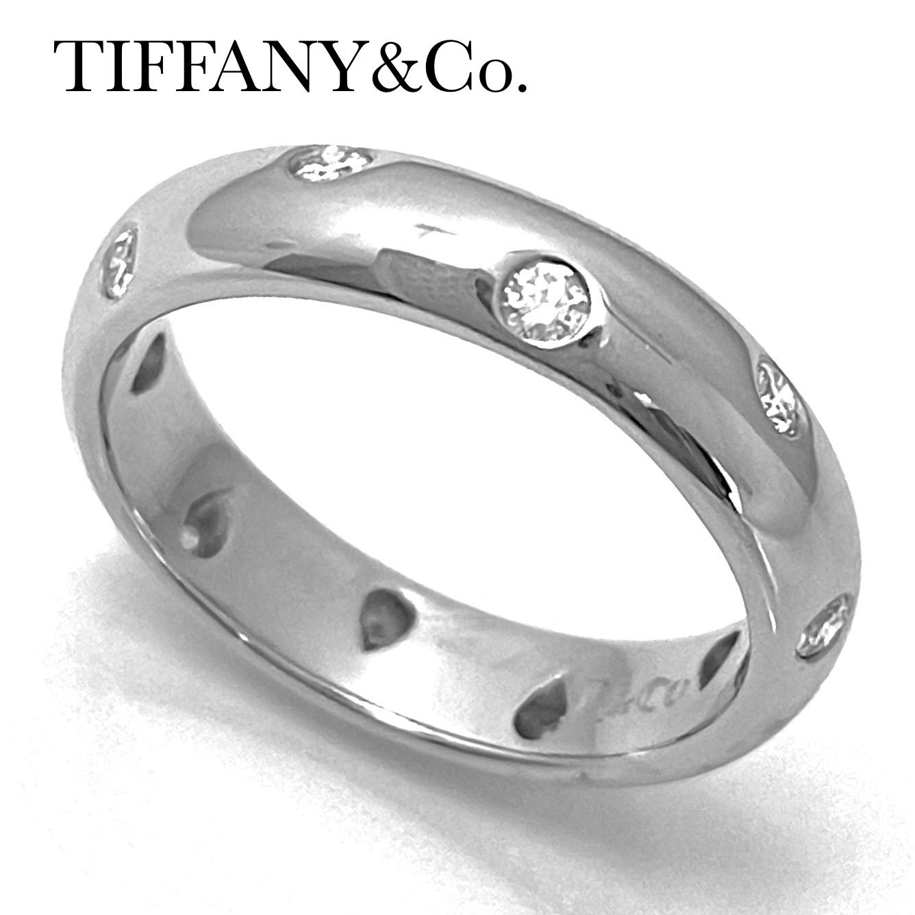 TIFFANY&Co./ティファニー ドッツ ダイヤリング Pt950 10号 - メルカリ