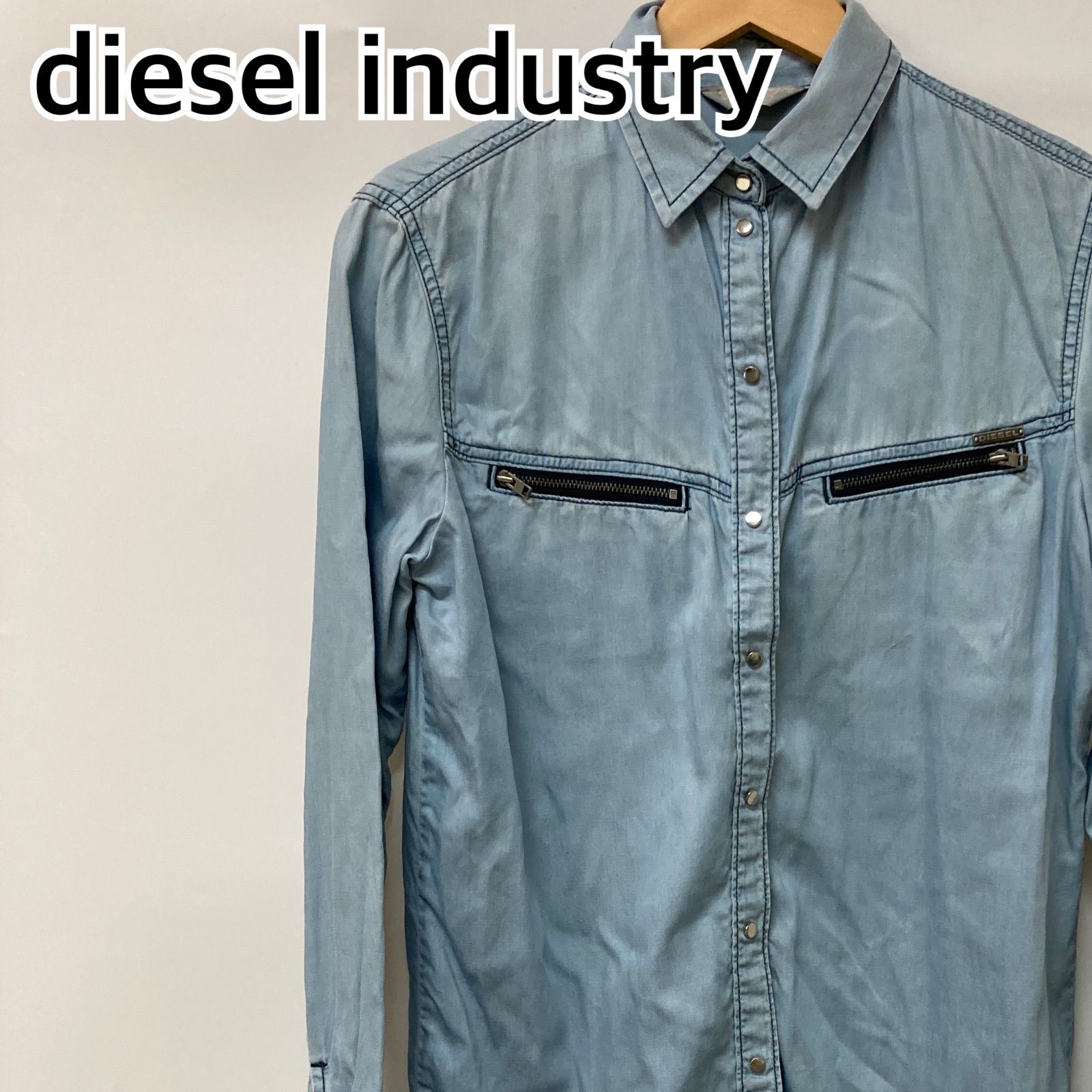 diesel industry ディーゼルインダストリー トップス デニムシャツ
