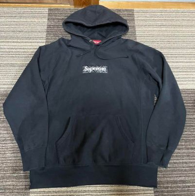 Supreme bandana box logo hoodie - メルカリ