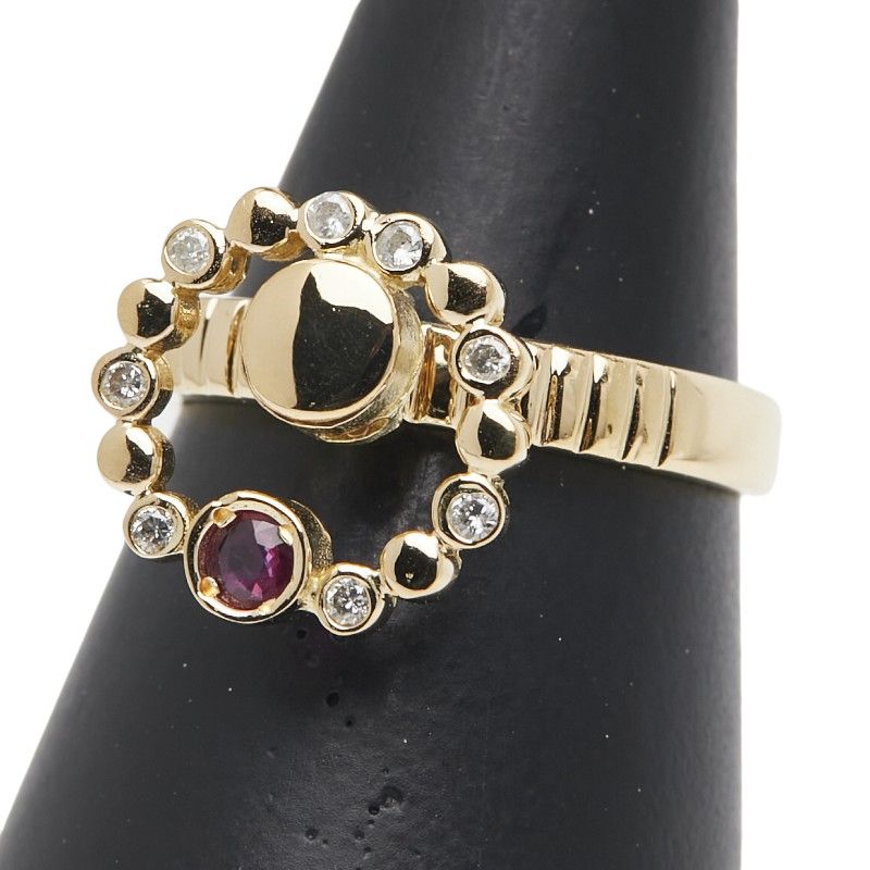 K18YG イエローゴールド レディース 1-0235076