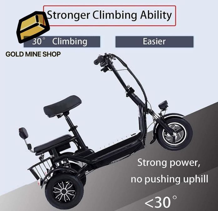 ☆人気美品☆ミニ電動スクーカー　スクーター　折りたたみ　電気自転車　持ち運び便利　アシスト電動車　充電器＆リチウム電池付属CO63 軽量便利 折畳電気自転車 ミニ電動スクーカー アシストモペット