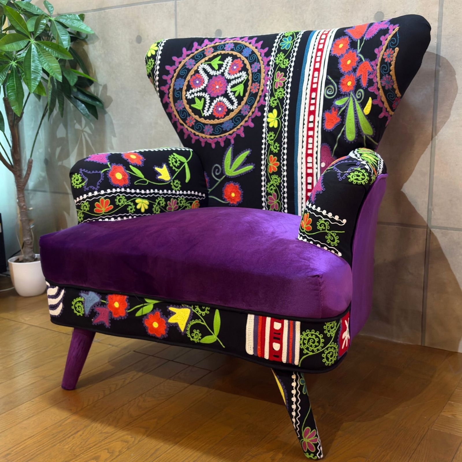 ニトリ 肘掛け回転 ダイニングチェア 定価22500円【直接引取歓迎(値引