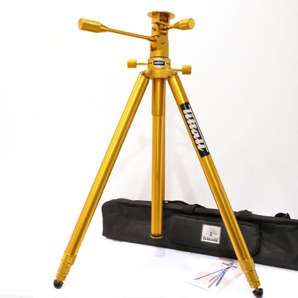 0321-197 ティルトール　Tiltall 三脚　253-S 中古 Tiltall 253-S ゴールド 三脚 ティルトール｜カメラのことなら