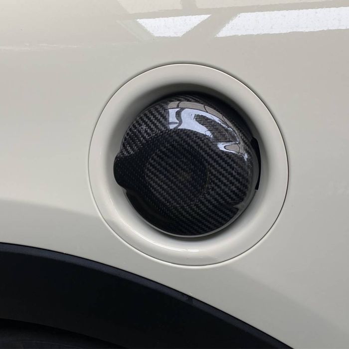 MINI クーパーS F55 F56 F57 カーボン 給油口キャップカバー