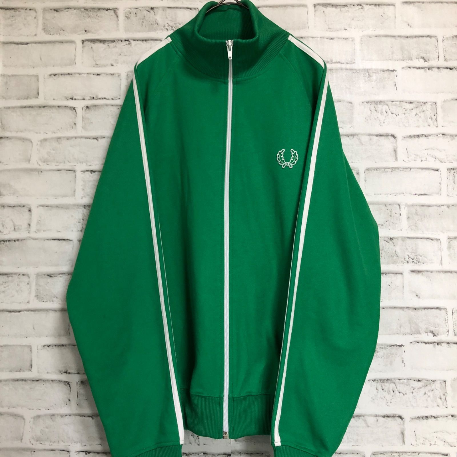 FRED PERRY フレッドペリー 90s トラックジャケット　グリーン　緑