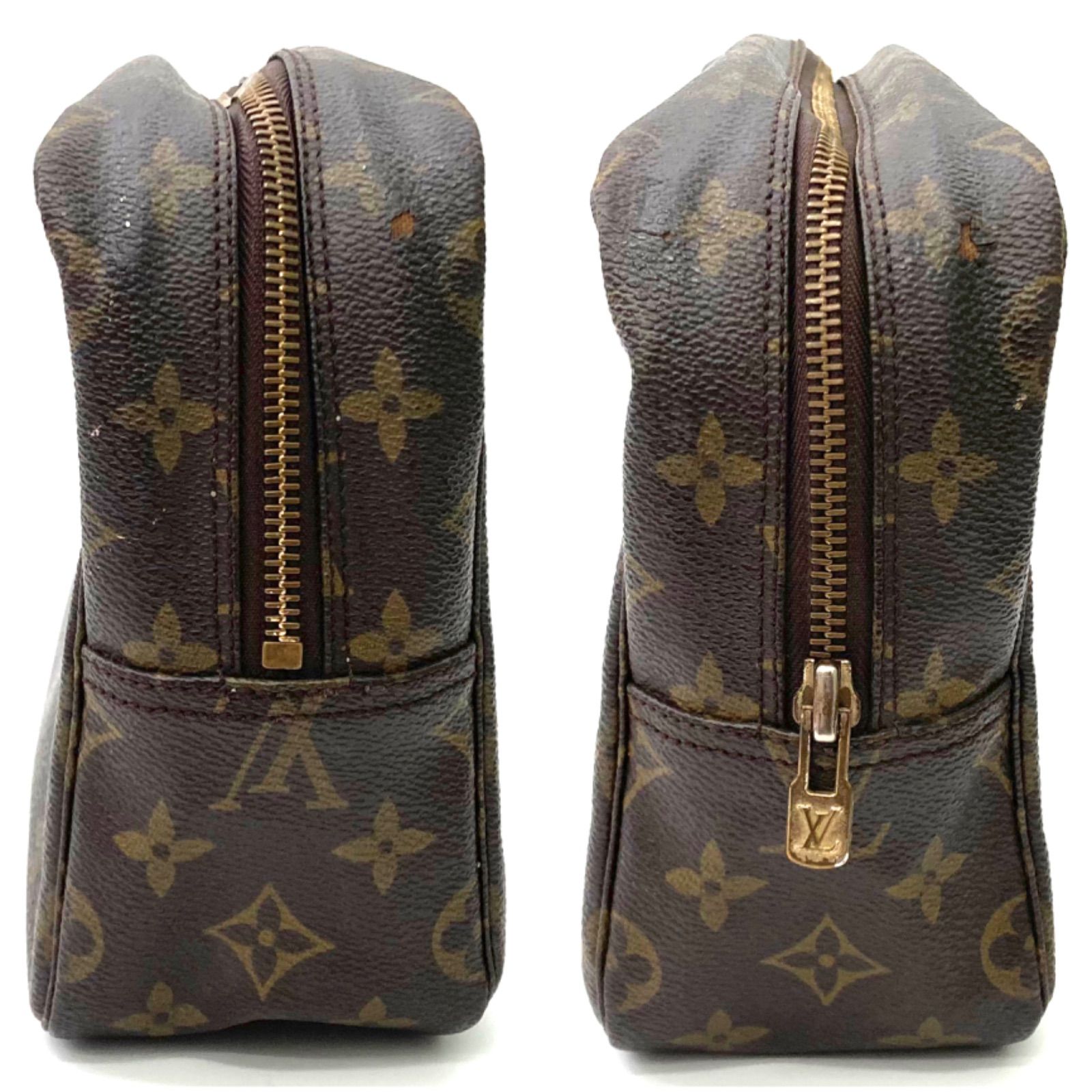 Louis Vuitton トゥルーストワレット23 モノグラムポーチ ヴィトン ルイヴィトントゥルーストワレット 23 14145 ブラウン